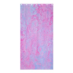  Texture Pink Light Blue Shower Curtain 36  x 72  (Stall) 