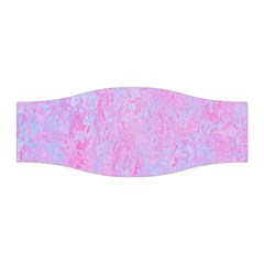  Texture Pink Light Blue Stretchable Headband