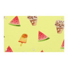 Ice-cream Banner And Sign 5  X 3  by nateshop