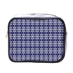 Floral-navi Mini Toiletries Bag (one Side) by nateshop