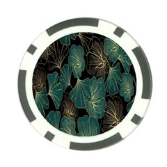 Leaves Poker Chip Card Guard