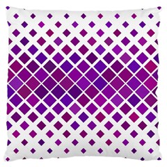 Pattern-box Purple White Large Cushion Case (two Sides) by nateshop