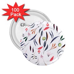 Watercolor-fruit 2 25  Buttons (100 Pack)  by nateshop