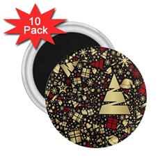 Holidays-christmas 2 25  Magnets (10 Pack) 