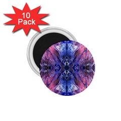 Magenta On Cobalt 1 75  Magnets (10 Pack) 