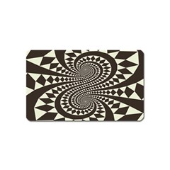 Retro-form-shape-abstract Magnet (name Card)