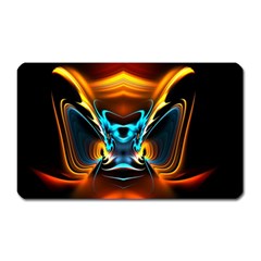 Duck-crazy-duck-abstract Magnet (rectangular)