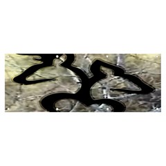 Black Love Browning Deer Camo Banner And Sign 8  X 3 