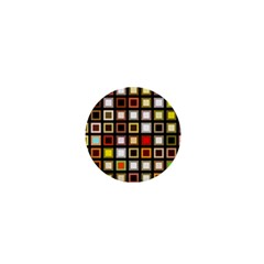 Squares-colorful-texture-modern-art 1  Mini Buttons