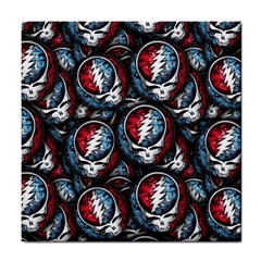 Grateful Dead Pattern Tile Coaster