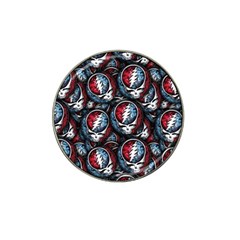 Grateful Dead Pattern Hat Clip Ball Marker