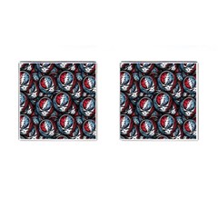 Grateful Dead Pattern Cufflinks (Square)