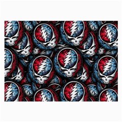 Grateful Dead Pattern Large Glasses Cloth