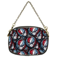 Grateful Dead Pattern Chain Purse (One Side)