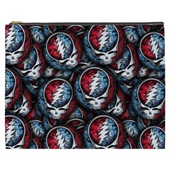 Grateful Dead Pattern Cosmetic Bag (XXXL)