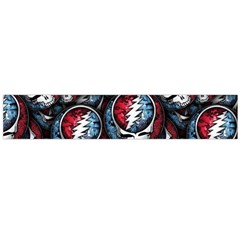 Grateful Dead Pattern Large Flano Scarf 