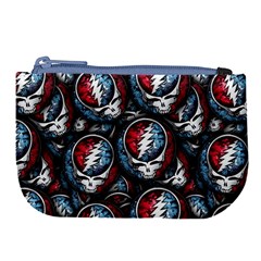 Grateful Dead Pattern Large Coin Purse