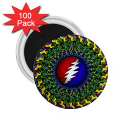 Grateful Dead 2 25  Magnets (100 Pack) 