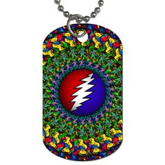 Grateful Dead Dog Tag (two Sides) by Jancukart