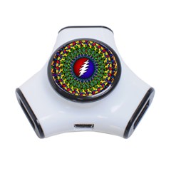 Grateful Dead 3-port Usb Hub by Jancukart