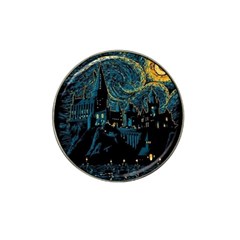 Cartoon Starry Night Vincent Van Gofh Hat Clip Ball Marker (4 Pack) by Jancukart