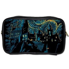 Cartoon Starry Night Vincent Van Gofh Toiletries Bag (two Sides) by Jancukart