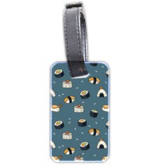 Sushi Pattern Luggage Tag (two Sides) by Jancukart