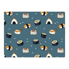 Sushi Pattern Double Sided Flano Blanket (mini)  by Jancukart