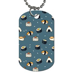 Sushi Pattern Dog Tag (one Side)