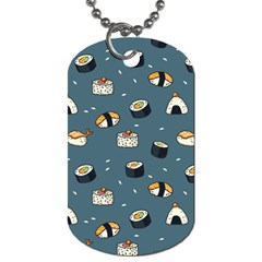 Sushi Pattern Dog Tag (two Sides) by Jancukart