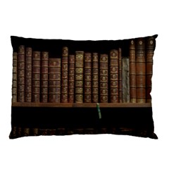 Books Covers Book Case Old Library Pillow Case (two Sides) by Amaryn4rt