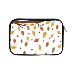 Autumn Isolated Blade Branch Apple Ipad Mini Zipper Cases by Amaryn4rt