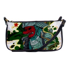 Armor Japan Maple Leaves Samurai Shoulder Clutch Bag by Amaryn4rt