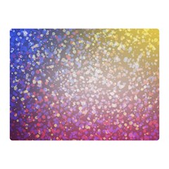 Glitter Particles Pattern Abstract Double Sided Flano Blanket (mini)  by Amaryn4rt