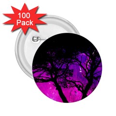 Tree Men Space Universe Surreal 2.25  Buttons (100 pack) 