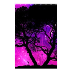 Tree Men Space Universe Surreal Shower Curtain 48  x 72  (Small) 