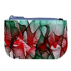 Abstract Pattern Art Colorful Large Coin Purse