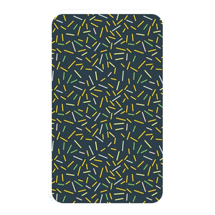 Abstract Pattern Sprinkles Memory Card Reader (Rectangular)