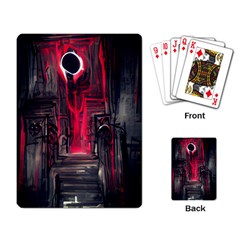 Stranger Things Fantasy Dark  Red Playing Cards Single Design (rectangle) by Amaryn4rt