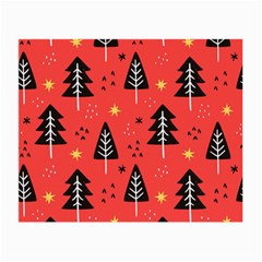 Christmas Christmas Tree Pattern Small Glasses Cloth