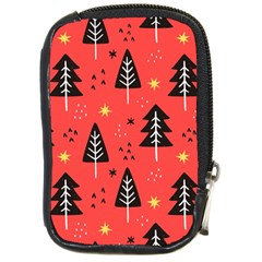 Christmas Christmas Tree Pattern Compact Camera Leather Case