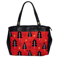 Christmas Christmas Tree Pattern Oversize Office Handbag