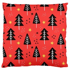 Christmas Christmas Tree Pattern Standard Flano Cushion Case (Two Sides)