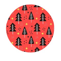 Christmas Christmas Tree Pattern Mini Round Pill Box (Pack of 3)