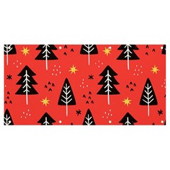Christmas Christmas Tree Pattern Banner and Sign 8  x 4 