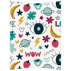 Wallpaper Background Cute Design Back Support Cushion