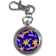 Star Abstract Pattern Wallpaper Key Chain Watches by Amaryn4rt