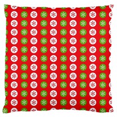 Festive Pattern Christmas Holiday Large Cushion Case (One Side)