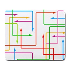 Arrows Direction Productionplanning Large Mousepads