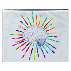 Brain Icon Star Biology Abstract Cosmetic Bag (xxxl) by Wegoenart